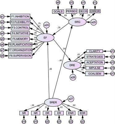 Differential Predictive Effect of Self-Regulation Behavior and the Combination of Self- vs. External Regulation Behavior on Executive Dysfunctions and Emotion Regulation Difficulties, in University Students